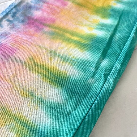 🎨 Free Speech Jeanies – Ripple Dye Painter Pants (Size 6-8) or 32" x 32" - Picture 5 of 15